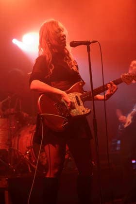 Christin Nichols bei einem Konzert im Lido in Berlin, 7. Mai 2026. Christin Nichols Konzert Berlin