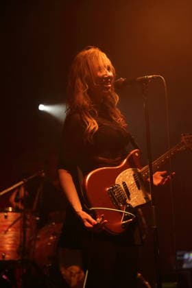 Christin Nichols bei einem Konzert im Lido in Berlin, 7. Mai 2026. Christin Nichols Konzert Berlin