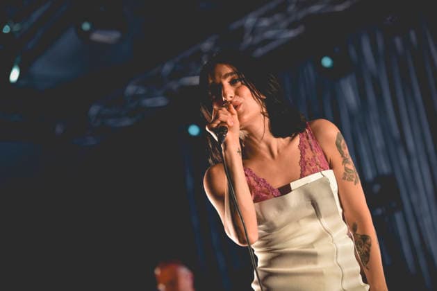 May 7, 2026, Napoli, Italy: Italian singer Claudia Lagona better known by her stage name Levante, performs live at Casa della Musica during her tour Levante dell Amore live 2026. Napoli Italy - ZUMAs197 20260507_aaa_s197_214 Copyright: xPaolaxVisonex