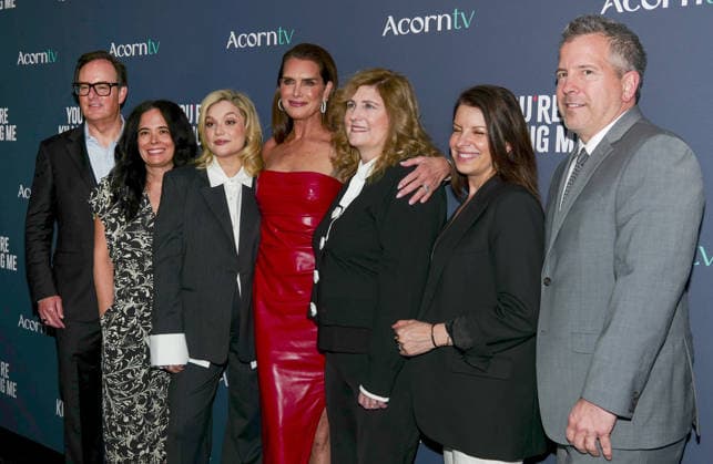 You re Killing Me in New York New York Ny May 7 Brooke Shields at The Premiere of You re Killing Me in NYC on May 7, 2026 Credit Camara Porter AdMedia 455687 2026 05 07 New York Etats Unis  Copyright: xAdMediax STAR_455687_010