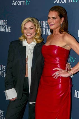 You re Killing Me in New York New York NY May 7 Brooke Shields Amalia Williamson at The Premiere of You re Killing Me in NYC on May 7, 2026 Credit Camara Porter AdMedia 455687 2026 05 07 New York United States  Copyright: xAdMediax STAR_455687_020
