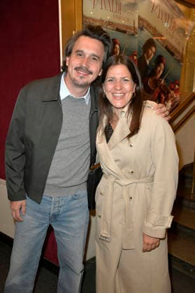 Damiano Michieletto mit Gast bei der Premiere des Kinofilms Vivaldi und ich im Cinema Paris. Berlin, 07.05.2026