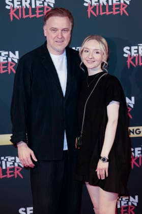 Burkhard Benecken und Lena-Marie Benecken bei der Premiere von Serienkiller - Die True Crime Ausstellung in der Oskar-Jäger-Straße 99. Köln, 07.05.2026
