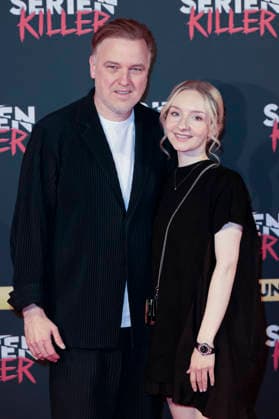 Burkhard Benecken und Lena-Marie Benecken bei der Premiere von Serienkiller - Die True Crime Ausstellung in der Oskar-Jäger-Straße 99. Köln, 07.05.2026