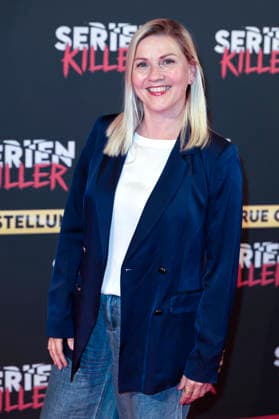 Aleksandra Bechtel bei der Premiere von Serienkiller - Die True Crime Ausstellung in der Oskar-Jäger-Straße 99. Köln, 07.05.2026