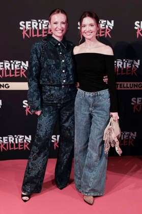 Ania Niedieck und Amrei Haardt bei der Premiere von Serienkiller - Die True Crime Ausstellung in der Oskar-Jäger-Straße 99. Köln, 07.05.2026