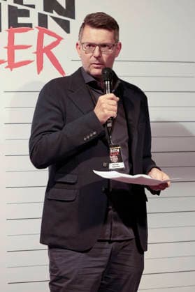 Oliver Forster bei der Premiere von Serienkiller - Die True Crime Ausstellung in der Oskar-Jäger-Straße 99. Köln, 07.05.2026