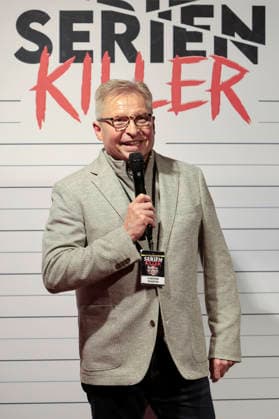 Carsten Schütte bei der Premiere von Serienkiller - Die True Crime Ausstellung in der Oskar-Jäger-Straße 99. Köln, 07.05.2026