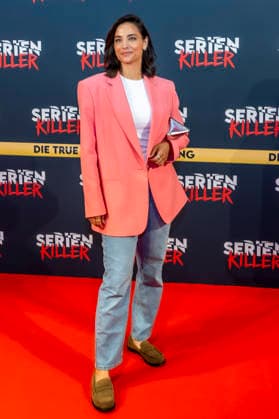 ABB SERIENKILLER- Amira Aly Moderatorin zu Gast bei der Eroeffnung der True Crime Ausstellung Serien Killer am 07.05.2026 in Köln Ehrenfeld NRW Deutschland