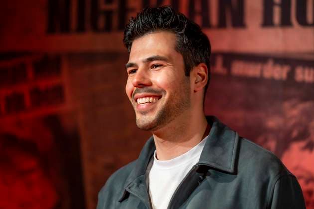 ABB SERIENKILLER- Riccardo Vaccaro (Moderator) zu Gast bei der Eroeffnung der True Crime Ausstellung Serien Killer am 07.05.2026 in Köln Ehrenfeld NRW Deutschland