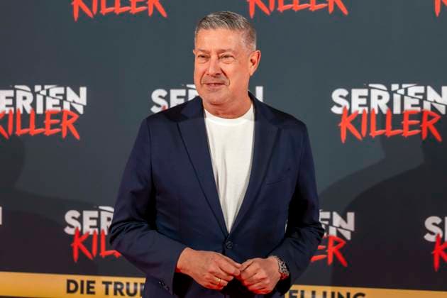 ABB SERIENKILLER- Joachim Llambi Juror und Moderator, zu Gast bei der Eroeffnung der True Crime Ausstellung Serien Killer am 07.05.2026 in Köln Ehrenfeld NRW Deutschland