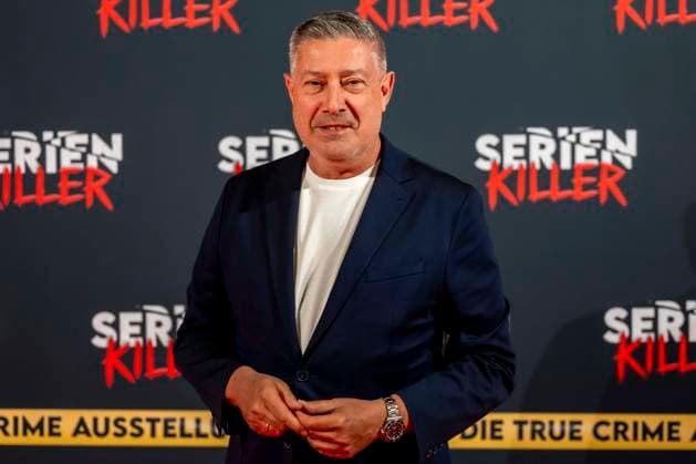 ABB SERIENKILLER- Joachim Llambi Juror und Moderator, zu Gast bei der Eroeffnung der True Crime Ausstellung Serien Killer am 07.05.2026 in Köln Ehrenfeld NRW Deutschland