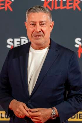 ABB SERIENKILLER- Joachim Llambi Juror und Moderator, zu Gast bei der Eroeffnung der True Crime Ausstellung Serien Killer am 07.05.2026 in Köln Ehrenfeld NRW Deutschland