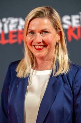 ABB SERIENKILLER- Alexsandra Bechtel Moderatorin zu Gast bei der Eroeffnung der True Crime Ausstellung Serien Killer am 07.05.2026 in Köln Ehrenfeld NRW Deutschland