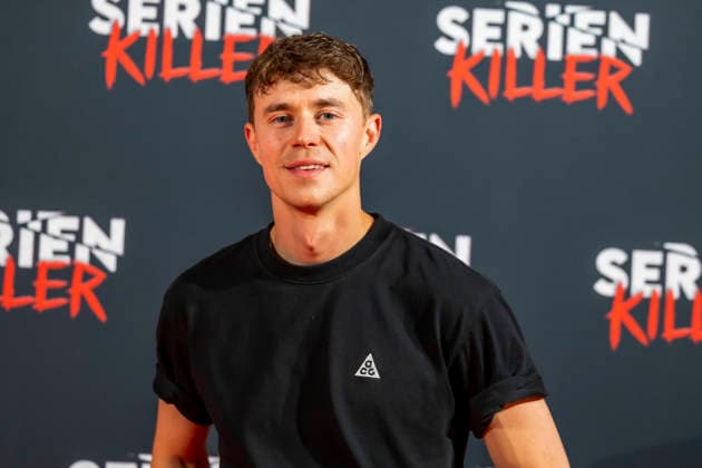 ABB SERIENKILLER- Robin Schick Schauspieler zu Gast bei der Eroeffnung der True Crime Ausstellung Serien Killer am 07.05.2026 in Köln Ehrenfeld NRW Deutschland