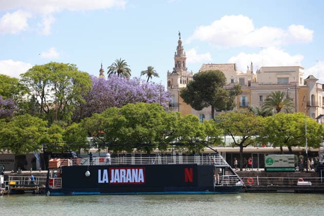 Seville prepares for the global premiere of Berlin and the Lady of Armino Seville prepares for the celebration of the global premiere of Berlin and the Lady of Armino On May 8, 2026 in Seville Andalusia, Spain The global premiere of the second season of the spin off of La casa de papel , entitled Berlín y la dama del armino , which takes place this Friday and Saturday, will host several outstanding events Among them, the concert of Rosalía with the Real Orquesta Sinfónica de Sevilla this Saturday 08 MAY 2026 Rocí Sevilla Andalucia, Spain Sevilla Andalucia, Spain Spain Spain  Copyright: xRocioxRuzx 7508387