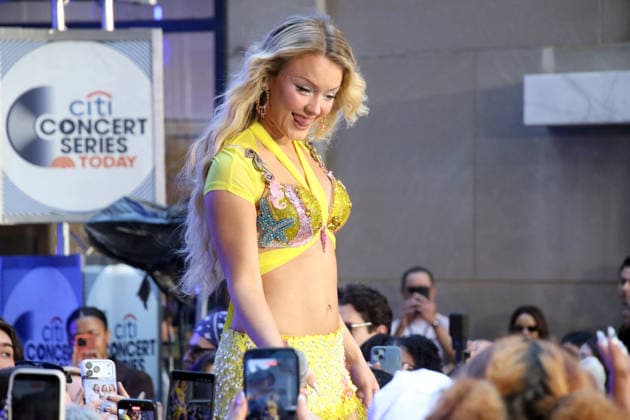 NEW YORK, NY- MAY 8: Zara Larsson performs on NBC s Today Show Citi Concert Series on May 8, 2026 at Today Plaza in New York City. Copyright: xRWx
