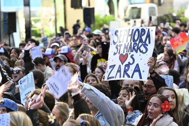 RECORD DATE NOT STATED (NEW) Zara Larsson concert. May 8th, 2026, New YorkCity New York. Zara Larsson is a Swedish singer and song writer. According to Wikipedia, Zara Larsson crafts R&amp;B- and club-influenced dance-pop informed by artists like Beyonce, Rihanna, and Robyn. After winning a Swedish singing competition at the age of eight, Larsson crashed the mainstream in the mid-2010s with a string of Swedish number ones like Lush Life and Never Forget You. She performed today as the first performance of the TODAY SHOW CONCERT SERIES on NBC.& xA;Credit: Victor M. Matos Thenews2& xA;(Foto: Victor M. Matos Thenews2 imago images)  Copyright: xVictorxM.xMatosx