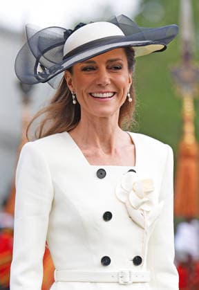 The Prince and Princess of Wales attend a Garden Party The Prince and Princess of Wales attend a Garden Party to celebrate frontline workers from across the United Kingdom, at Buckingham Palace, London, UK, on the 8th May 2026. Picture by Aaron Chown WPA-Pool London Buckingham Palace London United Kingdom  WHA-0817
