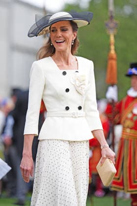 Royal Garden Party at Buckingham Palace The Princess of Wales during a Royal Garden Party at Buckingham Palace, London, to celebrate frontline workers from across the United Kingdom and recognise the dedication and contribution of those who serve their communities through volunteering, supporting charitable causes and working for emergency services. Picture date: Friday May 8, 2026., Credit:Aaron Chown PA ROTA - B68 Avalon UK, London  Copyright: xAaronxChownx xPAxROTAx-xB68x xAvalonx 1097413682