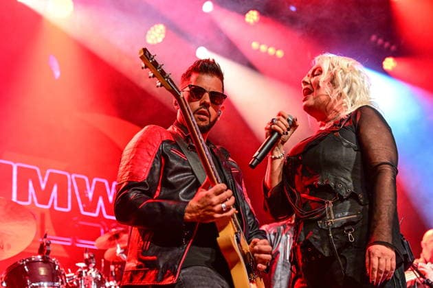 Zagreb, Croatia, 080526. English pop star Kim Wilde held a concert at the Culture Factory. Photo: Ivana Grgic CROPIX Copyright: xxIvanaxGrgicx xCROPIXx kim_wilde18-080526