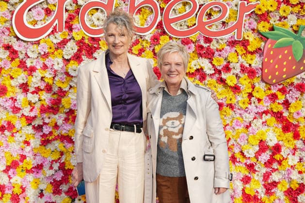 VIP-Abend im Gertrudenhof Erdbeerpark. Heike Meier-Henkel und Birgit Lechtermann beim VIP-Abend im Gertrudenhof Erdbeerpark am 08.05.2026 in Huerth. Hürth Gertrudenhof Erdbeerpark Nordrhein-Westfalen