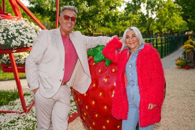 VIP-Abend im Gertrudenhof Erdbeerpark. Elke & Frank Fussbroich beim VIP-Abend im Gertrudenhof Erdbeerpark am 08.05.2026 in Huerth. Hürth Gertrudenhof Erdbeerpark Nordrhein-Westfalen