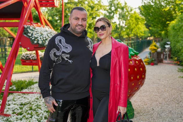 VIP-Abend im Gertrudenhof Erdbeerpark. Cosimo Citiolo & Nathalie Gaus beim VIP-Abend im Gertrudenhof Erdbeerpark am 08.05.2026 in Huerth. Hürth Gertrudenhof Erdbeerpark Nordrhein-Westfalen