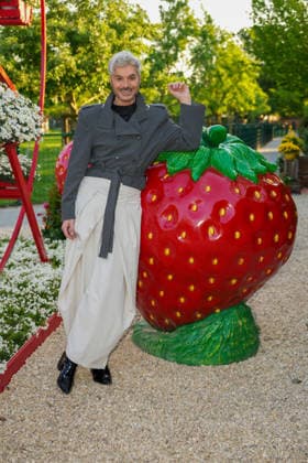 VIP-Abend im Gertrudenhof Erdbeerpark. Sam Dylan beim VIP-Abend im Gertrudenhof Erdbeerpark am 08.05.2026 in Huerth. Hürth Gertrudenhof Erdbeerpark Nordrhein-Westfalen