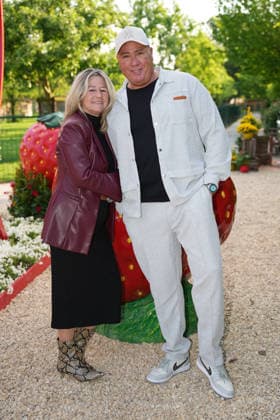 VIP-Abend im Gertrudenhof Erdbeerpark. Annemie Herren und Ramon Ademes beim VIP-Abend im Gertrudenhof Erdbeerpark am 08.05.2026 in Huerth. Hürth Gertrudenhof Erdbeerpark Nordrhein-Westfalen
