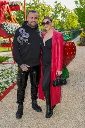 VIP-Abend im Gertrudenhof Erdbeerpark. Cosimo Citiolo & Nathalie Gaus beim VIP-Abend im Gertrudenhof Erdbeerpark am 08.05.2026 in Huerth. Hürth Gertrudenhof Erdbeerpark Nordrhein-Westfalen