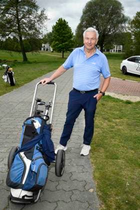 ABB PROMIGOLF- Klaus Wowereit ex Buergermeister zu Gast beim ersten Charity Promi-AM Golftunier zu gunstemn von Kinderwohl Berlin und Geka e.V. auf dem Golf und Country Club am Motzener See in Mittenwalde Brandenburg am 09.05.2026 Brandenburg Deutschland