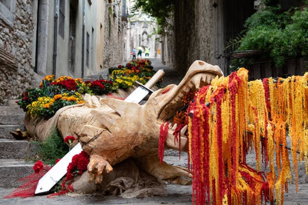 News Bilder des Tages Temps de Flors begins, a festival that fills Girona with flowers Festival Temps de Flors 2026 , in the historic center of the city, on May 9, 2026, in Girona, Catalonia, Spain Girona becomes a large garden during the 71st Temps de Flors festival, an event that takes place from May 9 to 17 As in previous editions, the city is adorned with floral arrangements that decorate emblematic buildings and countless corners, giving life to a colorful and aromatic show that attracts many tourists 09 MAY 2026 Glòria Sá Girona, Catalunya Girona, Catalunya Espana  Copyright: xGlÃ²riaxSanchezx 7510503