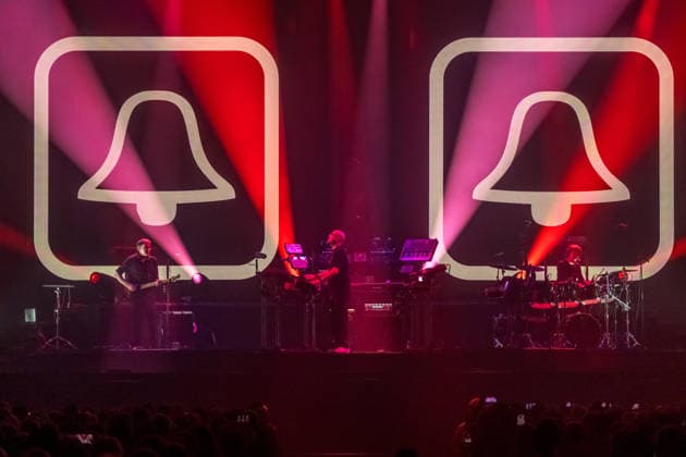 Christopher von Deylen alias Schiller während des Auftaktkonzerts der EUPHORIA In Surround Sound Die Arena Tour 2026 am 9. Mai 2026 in der QUARTERBACK Immobilien ARENA in Leipzig. Die aktuelle Tournee präsentiert das neue Album Euphoria mit immersiver Licht- und Surround-Show. Schiller 2026
