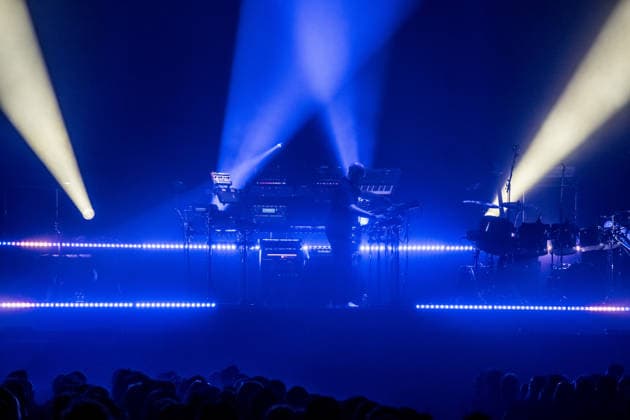 Christopher von Deylen alias Schiller während des Auftaktkonzerts der EUPHORIA In Surround Sound Die Arena Tour 2026 am 9. Mai 2026 in der QUARTERBACK Immobilien ARENA in Leipzig. Die aktuelle Tournee präsentiert das neue Album Euphoria mit immersiver Licht- und Surround-Show. Schiller 2026