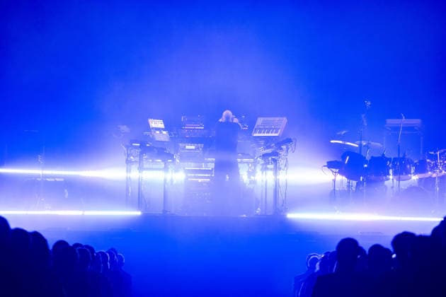 Christopher von Deylen alias Schiller während des Auftaktkonzerts der EUPHORIA In Surround Sound Die Arena Tour 2026 am 9. Mai 2026 in der QUARTERBACK Immobilien ARENA in Leipzig. Die aktuelle Tournee präsentiert das neue Album Euphoria mit immersiver Licht- und Surround-Show. Schiller 2026