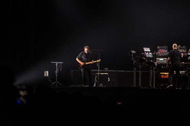 Christopher von Deylen alias Schiller während des Auftaktkonzerts der EUPHORIA In Surround Sound Die Arena Tour 2026 am 9. Mai 2026 in der QUARTERBACK Immobilien ARENA in Leipzig. Die aktuelle Tournee präsentiert das neue Album Euphoria mit immersiver Licht- und Surround-Show. Schiller 2026