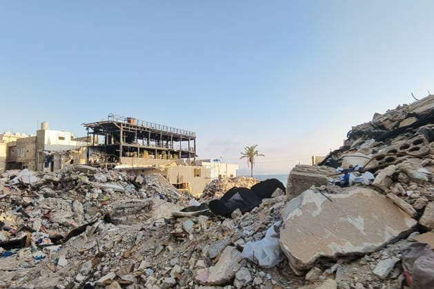 LEBANON, TYRE - MAY 9, 2026: Damage from an Israeli military strike on Tyre Tyre Lebanon  - ZUMAt113 20260509_zaa_t113_1889 Copyright: xAnkharxKochnevax