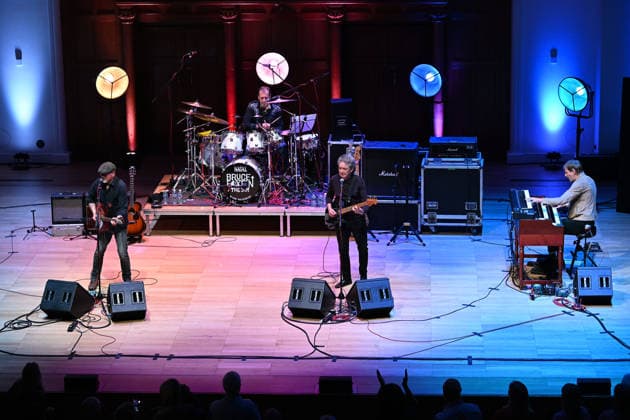 Bruce Foxton performing at Cadogan Hall in London LONDON, ENGLAND - MAY 09: Craig Joiner, Mark Brezezicki, Bruce Foxton and Andy Fairclough performing at Cadogan Hall on May 09, 2026 in London, England. CAP MAR MAR Great Britain Copyright: xMartinxHarris CapitalxPicturesx