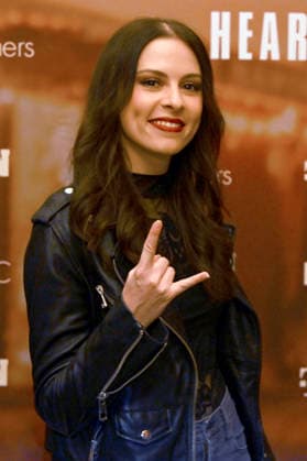 Jennifer Haben bei der Premiere des Magenta TV-Dokumentarfilms Wacken - Hearts Full of Metal auf dem DOK.fest München 2026 im Deutschen Theater. München, 09.05.2026