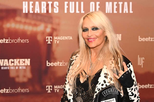 Doro Pesch bei der Premiere des Magenta TV-Dokumentarfilms Wacken - Hearts Full of Metal auf dem DOK.fest München 2026 im Deutschen Theater. München, 09.05.2026