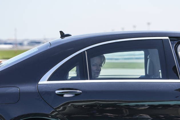 Turkish minister welcomes Belgian Queen Mathilde in Istanbul ISTANBUL, TURKIYE - MAY 10: Belgian Queen Mathilde arrives at Istanbul Airport in Istanbul, Turkiye on May 10, 2026. Turkiye and Belgium are set to explore new avenues of cooperation across key sectors, including defense and energy, during a high-level economic mission led by Belgium’s Queen Mathilde from May 10 to 14. Agit Erdi Ulukaya Anadolu Istanbul Turkey. Editorial use only. Please get in touch for any other usage.  Copyright: x2026xAnadoluxAgitxErdixUlukayax