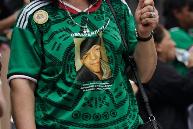May 10, 2026, Mexico City, Cdmx, Mexico: Thousands of mothers of victims of enforced and collective disappearances from across Mexico marched along Paseo de la Reforma Avenue toward the Angel of Independence monument to demand answers from Claudia Sheinbaum s government regarding the lack of progress in finding their children. They stated that the resources used to accommodate tourists for the 2026 FIFA World Cup should be used to search for the more than 133,000 victims of this crime. The mothers of the disappeared demanded that the government accept international aid due to the crisis the country faces as a result of the ongoing crime, the failure to find those responsible, the lack of searches for their children, and the failure to prior - ZUMAp204 20260510_zip_p204_045 Copyright: xJosuexPerezx