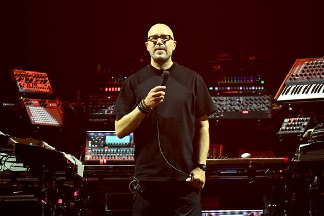 Schiller - Euphoria - The Laser Experience am 10.05.2026 in der Rudolf Weber-Arena in Oberhausen Schiller ( Christopher von Deylen ) steht am 10.05.2026 in der Rudolf Weber-Arena in Oberhausen auf der Bühne.