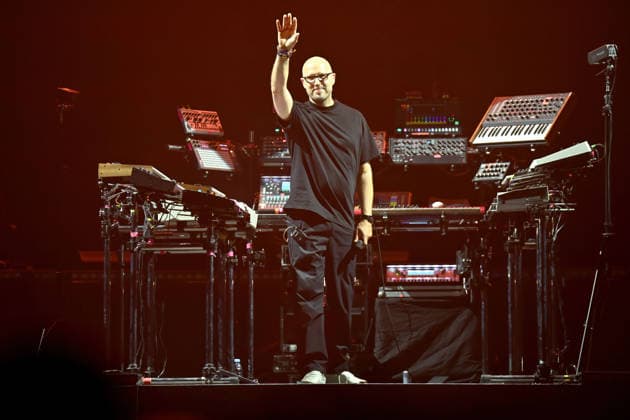 Schiller - Euphoria - The Laser Experience am 10.05.2026 in der Rudolf Weber-Arena in Oberhausen Schiller ( Christopher von Deylen ) steht am 10.05.2026 in der Rudolf Weber-Arena in Oberhausen auf der Bühne.