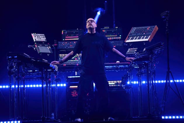 Schiller - Euphoria - The Laser Experience am 10.05.2026 in der Rudolf Weber-Arena in Oberhausen Schiller ( Christopher von Deylen ) steht am 10.05.2026 in der Rudolf Weber-Arena in Oberhausen auf der Bühne.