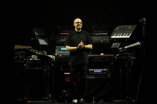 Schiller - Euphoria - The Laser Experience am 10.05.2026 in der Rudolf Weber-Arena in Oberhausen Schiller ( Christopher von Deylen ) steht am 10.05.2026 in der Rudolf Weber-Arena in Oberhausen auf der Bühne.