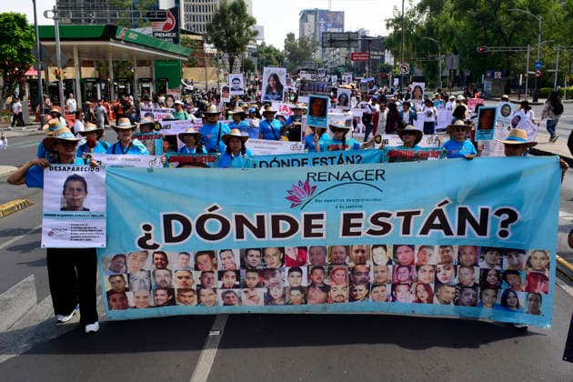 Mothers Demand Justice For Their Missing Relatives On a Mother s Day Demonstration Hundreds of people take part during a Mother s Day demonstration, demanding justice for their missing relatives. on May 10, 2026 in Mexico City, Mexico. (Photo by Luis Barron Eyepix Group) Copyright: xLuisxBarronx xEyepixxGroupx LB_10052026_183590