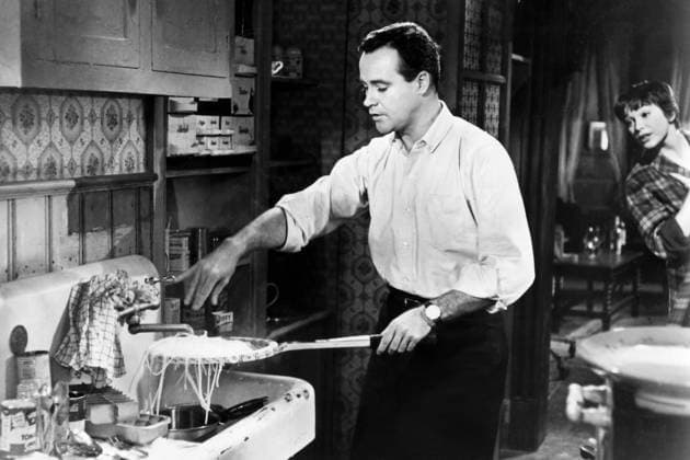 RECORD DATE NOT STATED The Apartment a 1960 American comedy- film, The Apartment a 1960 American comedy- film; produced and directed by Billy Wilder; which stars Jack Lemmon; Shirley MacLaine; and Fred MacMurray. The film was nominated for ten Academy Awards; and won five; including Best Picture Editorial use only. All other uses to be cleared with the copyright owner (World History Archive), in advance., WHA_054_0796.jpg, The Apartment; Billy Wilder; Jack Lemmon; Shirley MacLaine; Fred MacMurray; 1960; American comedy; Academy Awards; Best Picture; romantic comedy; office romance; New York City; corporate culture; workplace drama; extramarital affair; black and white film; classic cinema; iconic performances; love triangle; comedy-drama; Copyright: xWorldxHistoryxArchivex