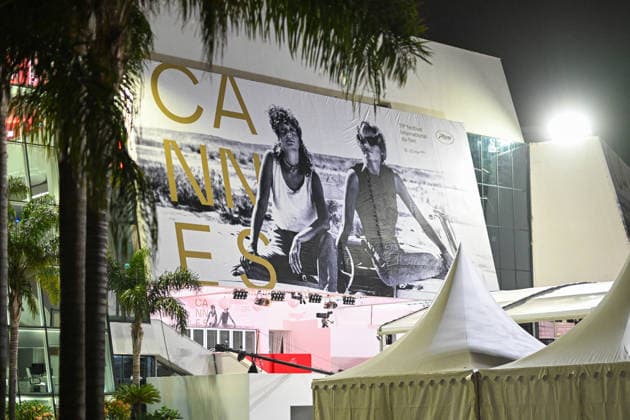 Illustration of the Palais des Festivals featuring the poster for the 79th Cannes International Film Festival on 10 May 2026 The Cannes Film Festival will take place from 12 to 23 May 2026 Lionel Urman Bestimage An illustration of the Palais des Festivals featuring the poster for the 79th Cannes International Film Festival on 10 May 2026 The Cannes Film Festival will take place from 12 to 23 May 2026 Cannes France  Copyright: xLIONELxURMANxx xBESTIMAGExLIONELxURMANxx xBESTIMAGEx